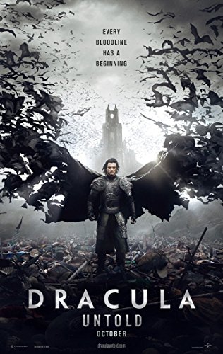 Dracula Untold 27x40 Poster, Luke Evans, Double-Sided