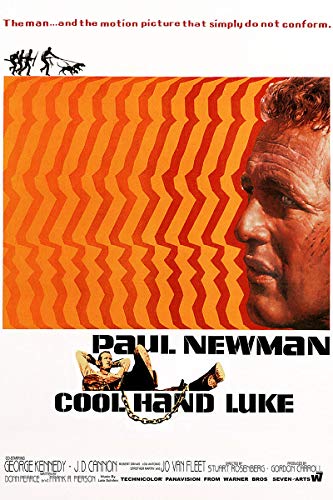 Vintage Paul Newman "Cool Hand Luke" Movie Poster - 24x36 American Gift Services