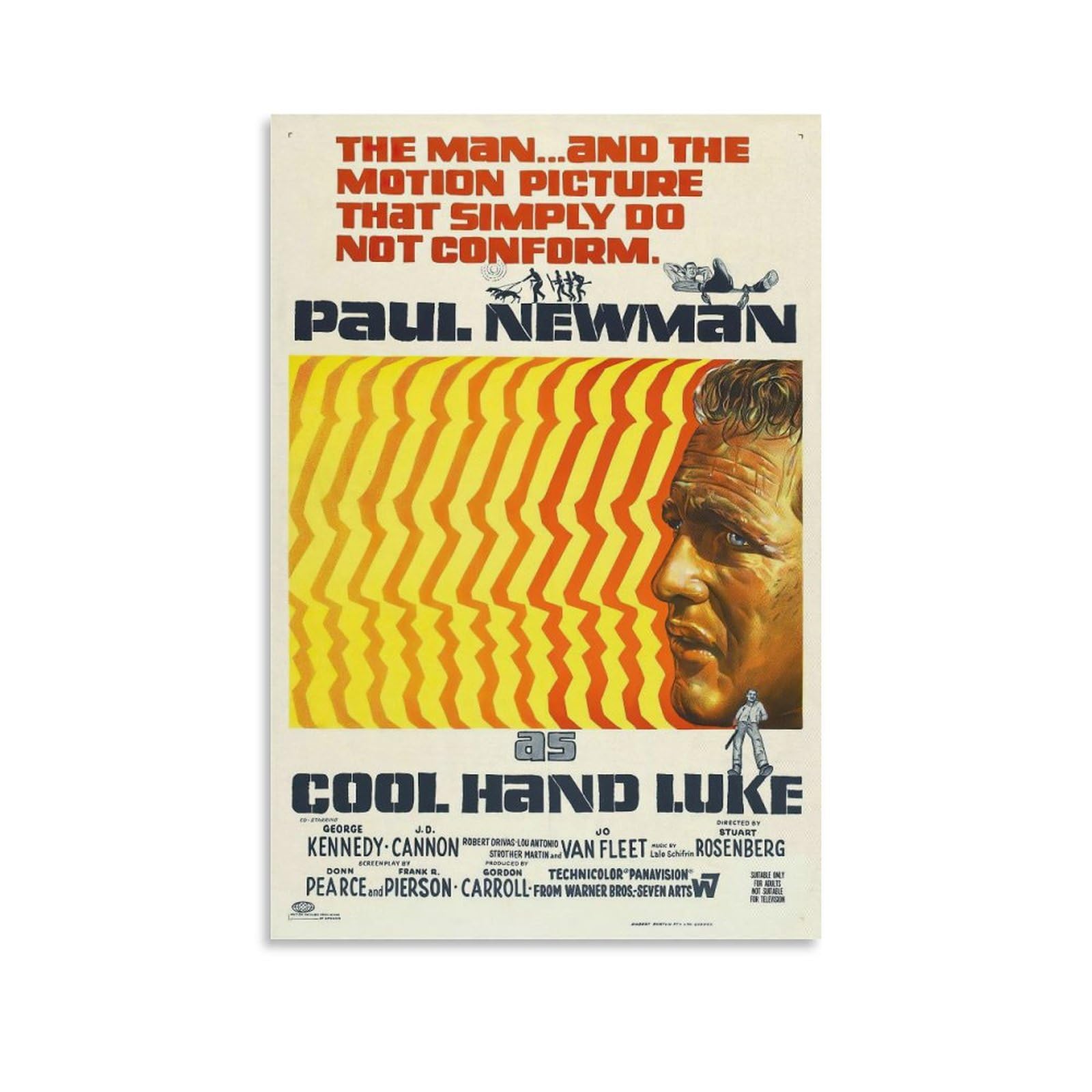 Cool Hand Luke Vintage Movie Posters - Wall Art for Your Room