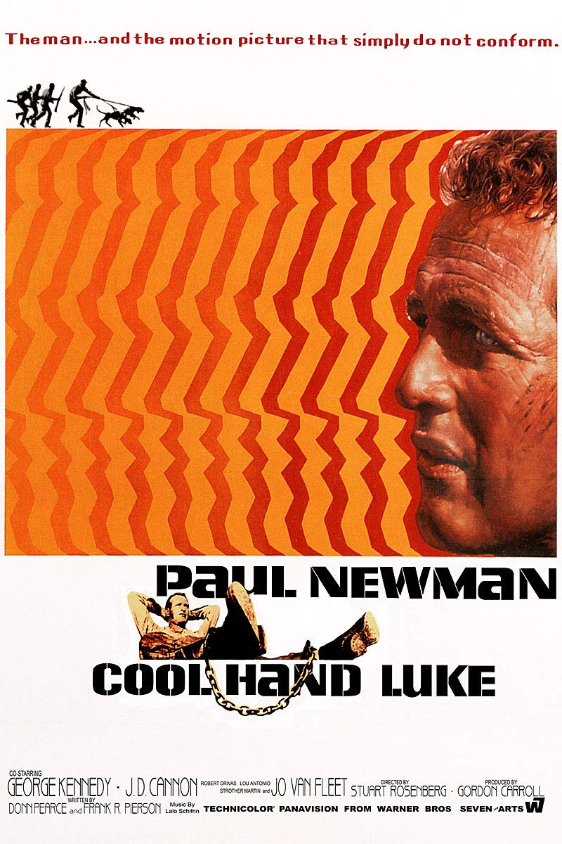 Vintage Paul Newman "Cool Hand Luke" Movie Poster - 24x36 American Gift Services